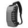 Waterproof Anti-Theft Chest Sling Bag for Men With USB Port, Crossbody Shoulder Bag for Riding and Travel Essentials, Grey, 9339