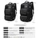 OZUKO 9309 Anti-Theft Tactical Backpack &ndash; Water-Resistant Travel Laptop Bag with USB Charging Port, Hiking and Outdoor Rucksack (Black, 48 * 27 * 18CM 1.8KG, Small)