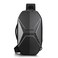 Waterproof Crossbody Sling Backpack With Multi-Compartment Storage, Mini Laptop And Tablet Compatible, Carbon, 9509