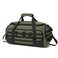 OZUKO 9880 Durable Oxford Gym and Travel Duffel Bag for Unisex, Water-Resistant, 52&times;25&times;30 cm, 40L Capacity with Shoe Compartment (Green)