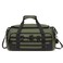 OZUKO 9880 Durable Oxford Gym and Travel Duffel Bag for Unisex, Water-Resistant, 52&times;25&times;30 cm, 40L Capacity with Shoe Compartment (Green)
