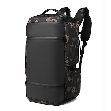 OZUKO 9326 45L Travel Backpack for Men – Antitheft Hiking & Trekking Bag, Multipurpose Gym, Camping & Business Backpack for Travel and Luggage (Camo)