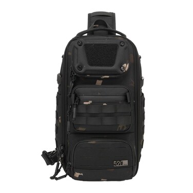 Waterproof Sling Chest Bag for Travel Outdoor and Daily Use with Lightweight Anti Theft Design, Camo, 9912