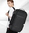 OZUKO 9326 45L Travel Backpack for Men – Antitheft Hiking & Trekking Bag, Multipurpose Gym, Camping & Business Backpack for Travel and Luggage (Black)