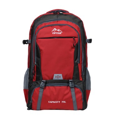 VIPTOUR Backpack 24 Inch Polyester Fabric, Durable And Functional Design Suitable For Hiking And Travel