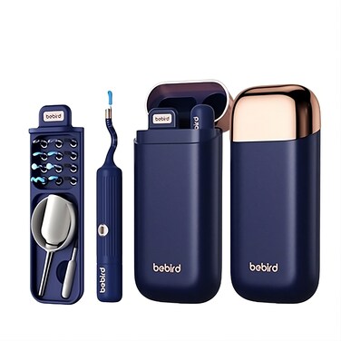 Bebird Earsight Plus Ear Wax Removal Tool with HD Camera, Wireless App Control, Soft Silicone Tips, Rechargeable Ear Cleaner for Adults &amp; Kids