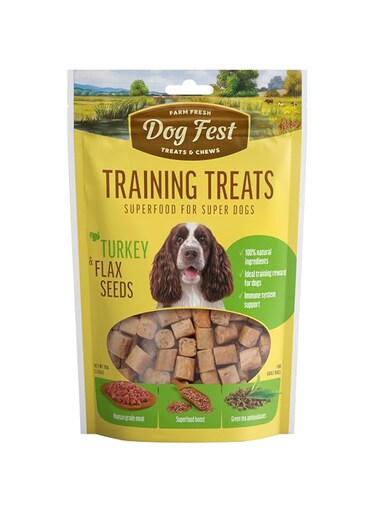 Dog Fest Training Treats Veal &amp; Sesame Seeds 90g
