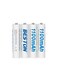 Beston AAA Rechargeable 1.2V 1100mAh Batteries - Pack of 4
