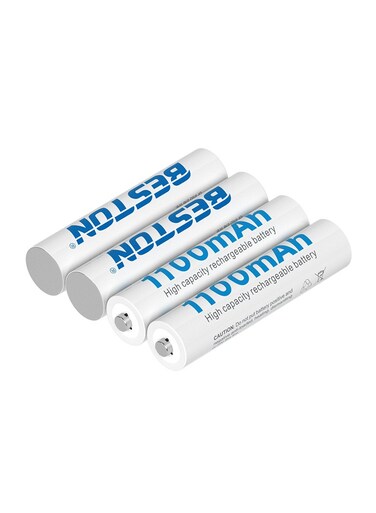 Beston AAA Rechargeable 1.2V 1100mAh Batteries - Pack of 4