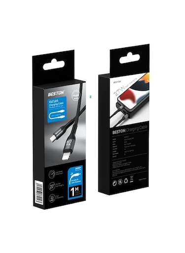 Beston Type C to Lightning 1 meter 27W Cable