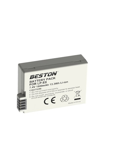 Beston LP-E8 1800 mAh Battery For Canon Cameras - Pack of 1