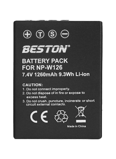 Beston NP-W126 Battery For Fuji Cameras - Pack of 1