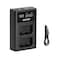 Beston 2 Slot Smart LCD Charger For Sony FW-50