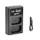 Beston 2 Slot Smart LCD Charger For Canon LP-E6