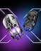 GravaStar Mercury X Wireless Gaming Mouse &ndash; 32,000 DPI PAW 3950 Sensor, 1000Hz Polling Rate, Only 49g, Magnesium Alloy Hollow Frame, RGB Lighting, 5 Programmable Buttons