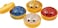 4 PCS Random  Glitter Dumpling Squishy, Dumpling Stress Ball,2026 New Soft Squeeze Anxiety Relief Fidget Toy, Decompression Dough Sensory Toy, Sparkly Dumplings Stretchy Squishy (4pcs)