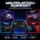 DOBE Wireless Controller for Nintendo Switch, PC, Steam Deck &amp; PS3 &mdash; Hall-Effect Triggers, RGB