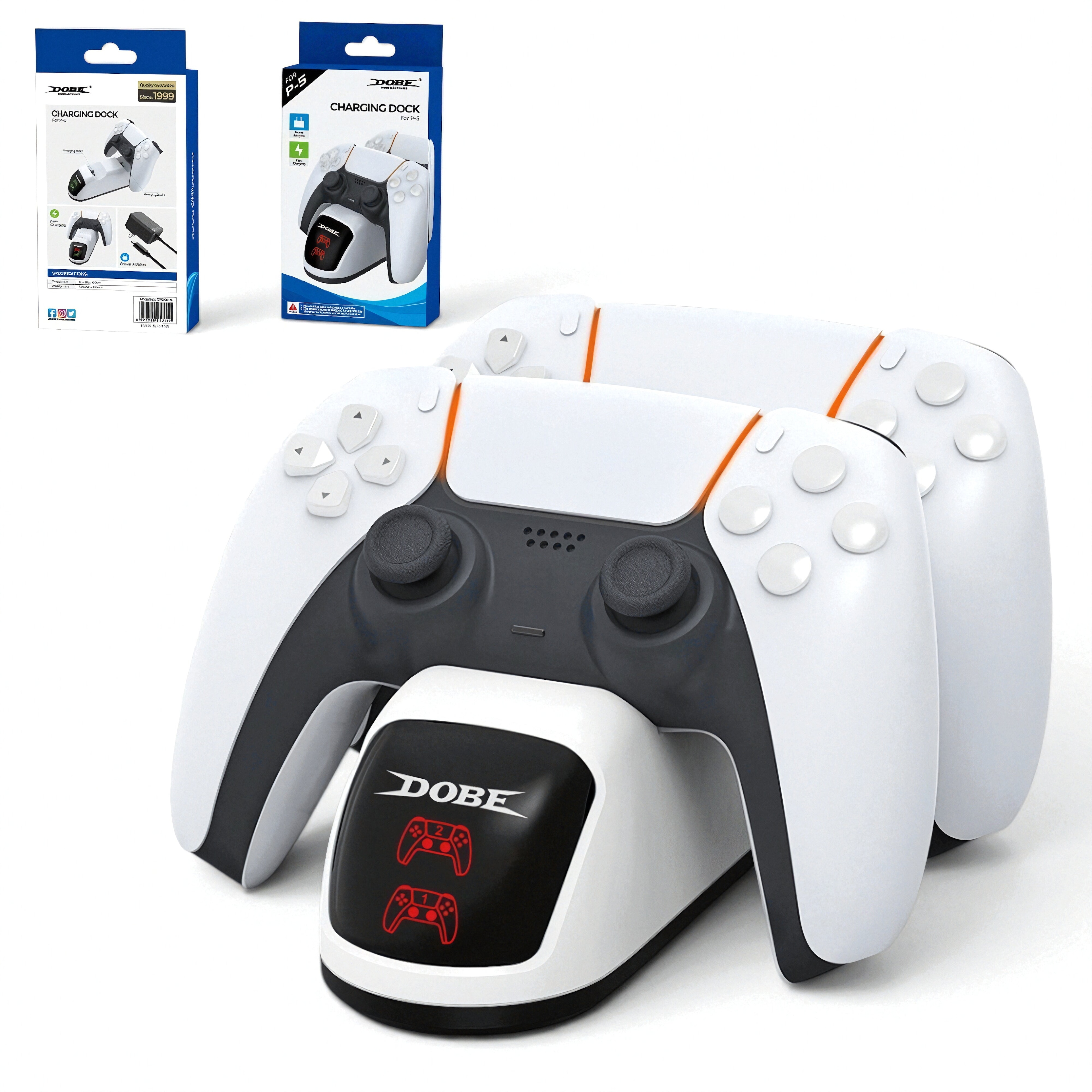دوب DOBE Dual Controller Charging Dock For PS5