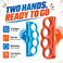 DOBE Boxing Finger Clasp Grips for Nintendo Switch 2 Joy-Con &mdash; 2-Pack Knuckle Grips