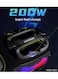 HOPESTAR Party Box 120W Portable Bluetooth Speaker with Dual Wireless Microphones, 20W Fast Charging, IPX6 Waterproof, 10-Hour Playtime, RGB Lights &ndash; Ideal for Outdoor, Karaoke,