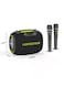 HOPESTAR Party Box 120W Portable Bluetooth Speaker with Dual Wireless Microphones, 20W Fast Charging, IPX6 Waterproof, 10-Hour Playtime, RGB Lights &ndash; Ideal for Outdoor, Karaoke,
