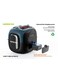 HOPE STAR PARTY ONE ULTIMATE 240W Wireless Speaker   With 2 Wireless Microphones   RGB Lights   Deep Bass   Portable Bluetooth Speaker for Outdoor Events