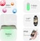 HiFuture EV02 Bluetooth Smart Calling Watch, 1.47 Inch IPS Display, 7 Days Daily Use, 100+ Sport Mode, Heart Rate Monitoring, IP68 Waterproof Smart Watch Black Color, HSSW6
