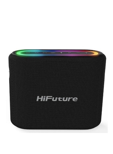 HiFuture Vocalist 300 Premium Wireless Bluetooth Speaker, 150W Powerful Output, Dual Microphones, Deep Bass &amp; Clear Sound, Party Speaker &ndash; Black