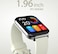 Hifuture ZONE2 1.96" IPS Display BT calling smart watch - Silver White