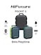 HiFuture Pocket S Mini Portable &amp; Wearable Speaker   8H Playtime   Magnetic Clip   IPX7 Waterproof   Type-C Charging   77g Lightweight &ndash; Premium Design Blue