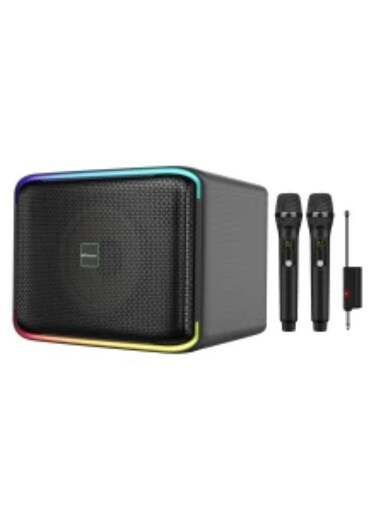 HiFuture Event Horizon Wireless Bluetooth Speaker, 100W Powerful Output, Deep Bass &amp; Clear Sound, Party &amp; Outdoor Speaker &ndash; Black