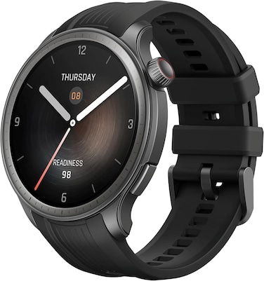 Amazfit Balance Smart Watch, AI Fitness Coach, Sleep &amp; Health Tracker with Body Composition, GPS, Alexa Built-in, Bluetooth Calls, 14-Day Battery, 1.5", AMOLED Display, for Android/iPhone, Midnight