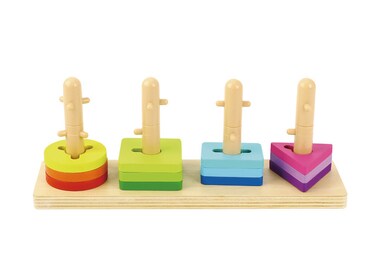 Tooky Toys Geometric Block Sorter