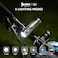 Wuben Bike Light Set USB Rechargeable with B2 Tail Light, 1300 High Lumen LED Bike Light TYPE-C Rechargeable, 6 Modes &amp; IP68 Waterproof Bike HeadlightOutdoor for Outdoor, Night Riding, Mountain Bike
