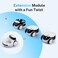 Enabot Ebo Rola Interactive Module For Petpal Cat Camera: Rolling Balls, Neck Stick, Remote App Control, Used With Smart Robot