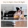 Enabot EBO Air 2 FamilyBot Indoor Security Camera Robot: 2K Pet Camera, Movable Home Robot, Custom Facial Expression, Auto-Recharge, Battery-Operated, 2-Way Talk, Night Vision(Dove White)