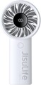 JISULIFE Handheld Mini Fan, 5000mAh Upgraded Portable Fan with Powerful Wind, USB Rechargeable Mini Hand Fan with Digital Display,5 Wind Speeds, Ideal for Travel/Beach/School/Makeup-Grey