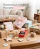 NIIMBOT B21 Mini Thermal Inkless Label Maker Compatible with iOS and Android, for Home Organisation, Business, Barcode, QR Code, with 1 Pack of 50x30mm, Red