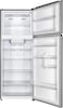 Kelon 600 Liters Double Door Top Mount Refrigerator, No Frost Fridge &amp; Freezer with LED Display and Touch Control, Interior LED Light &amp; Large Crisper Drawer with Humidity Control, Inox, KRD-60WRS