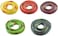 5 piece realistic rubber snake fake snake toys bird deterrent scarecrow for garden props to scare birds, pranks, gag toys