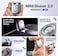 Yoose Mini Shaver On-The-Go, Portable Alloy Electric Shaver for Men, Cordless Travel Shavers, Dry Shave, USB-C Rechargeable Electric Razor, IPX7 Waterproof, Easy Cleaning, Battery Indicator, Silver