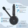 NEARITY EP320 Wireless Headset with Mic for Work, Bluetooth Headphones