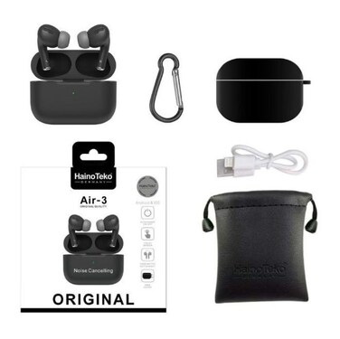 Haino Teko Air-3 Wireless Bluetooth In-Ear Earphones, Black