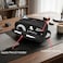 WiWU Salem 3-Layer Travel Tech Organizer Pouch The Ultimate Water-Resistant Gadget Storage Solution for Cables, Chargers, and Accessories with a Stylish Leather Handle