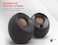 Creative Pebble 2.0 USB-Powered Desktop Speakers with Far-Field Drivers and Passive Radiators for Pcs and Laptops (Black)