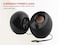 Creative Pebble 2.0 USB-Powered Desktop Speakers with Far-Field Drivers and Passive Radiators for Pcs and Laptops (Black)