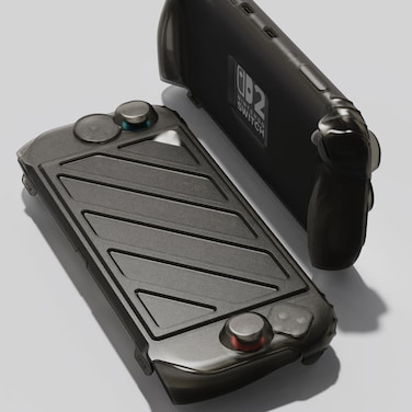 Skull &amp; Co. Switch 2 Standgrip + Front Cover Black
