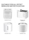 PETKIT Replaced Pump for All PETKIT Wireless Pump Water Fountains, Replacement Wireless Pump for EVERSWEET MAX/EVERSWEET 3 PRO/SOLO 2/SOLO SE Dog Cat Water Fountain Dispenser