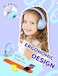iClever Kids Wireless Headphones with LED Lights, BTH18 Safe Volume 74/85/94dBA, 43H Playtime, Stereo Sound, Type-C, AUX Cable, Bluetooth5.3 Over Ear Kids bluetooth Headphones for Tablet/Travel
