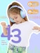 iClever Kids Wireless Headphones with LED Lights, BTH18 Safe Volume 74/85/94dBA, 43H Playtime, Stereo Sound, Type-C, AUX Cable, Bluetooth5.3 Over Ear Kids bluetooth Headphones for Tablet/Travel
